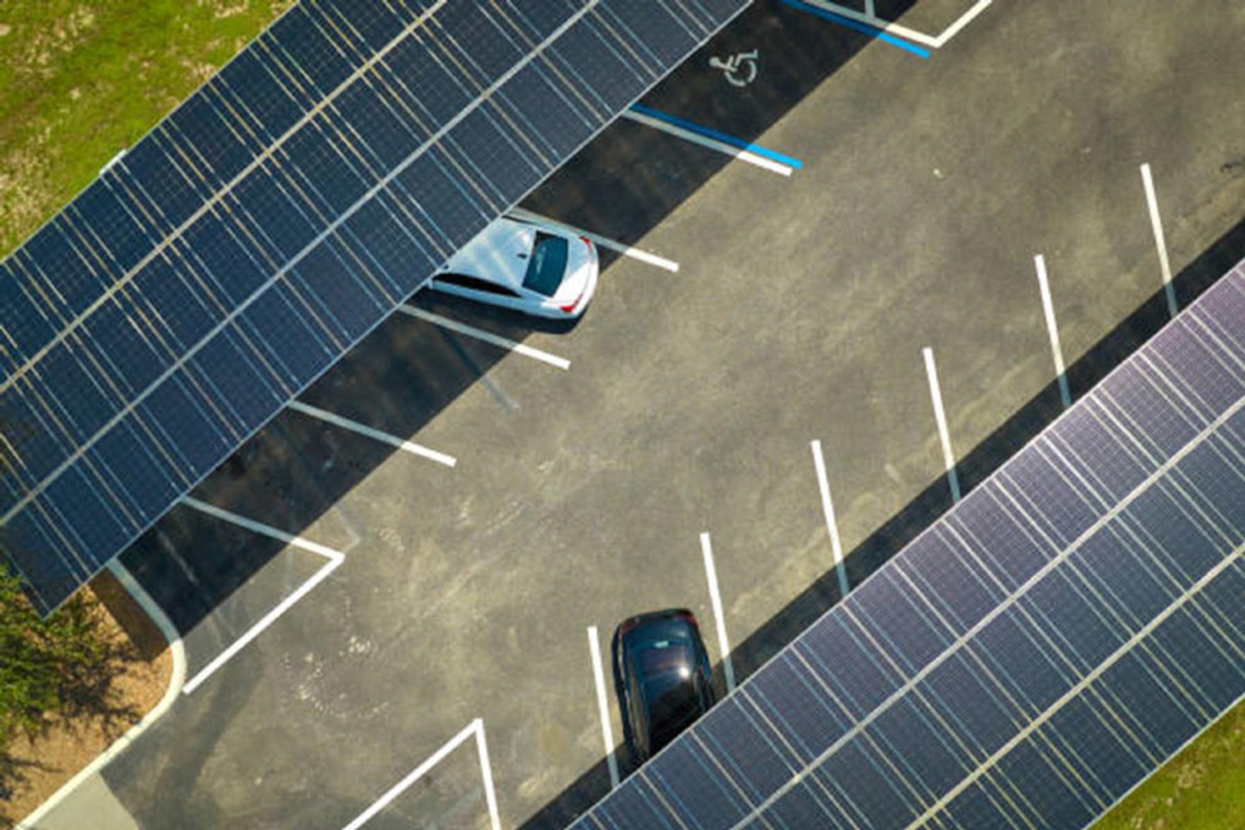 Solar Canopies – Voco Hotel, Madejski Stadium