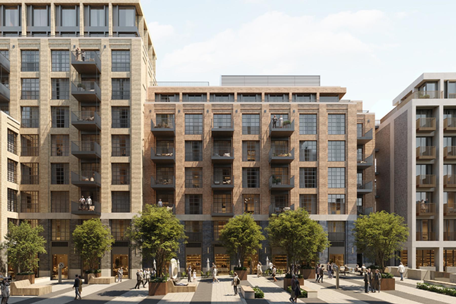 Ransome's Wharf, Battersea - London Square