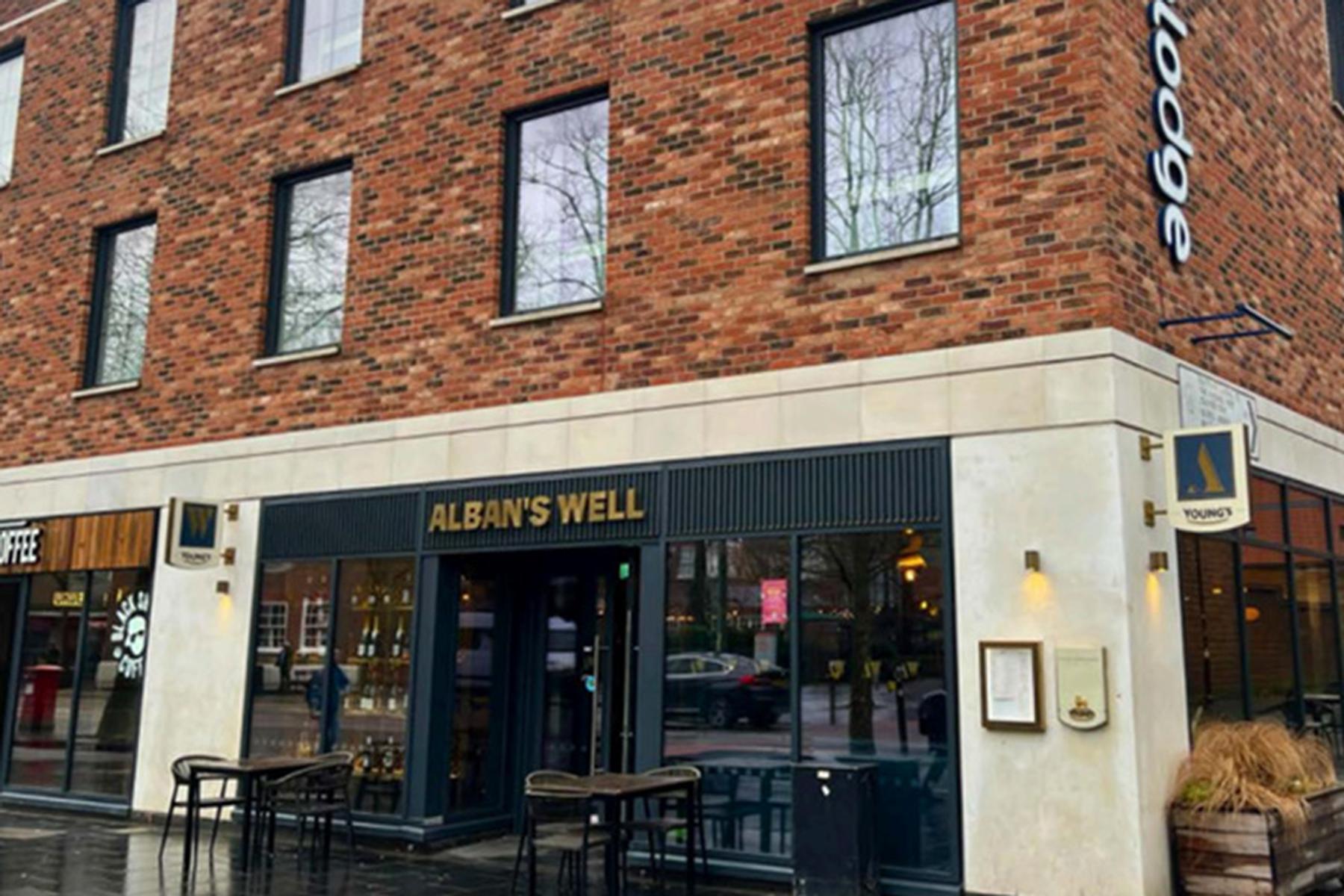 Alban's Well - Young & Co.'s Brewery