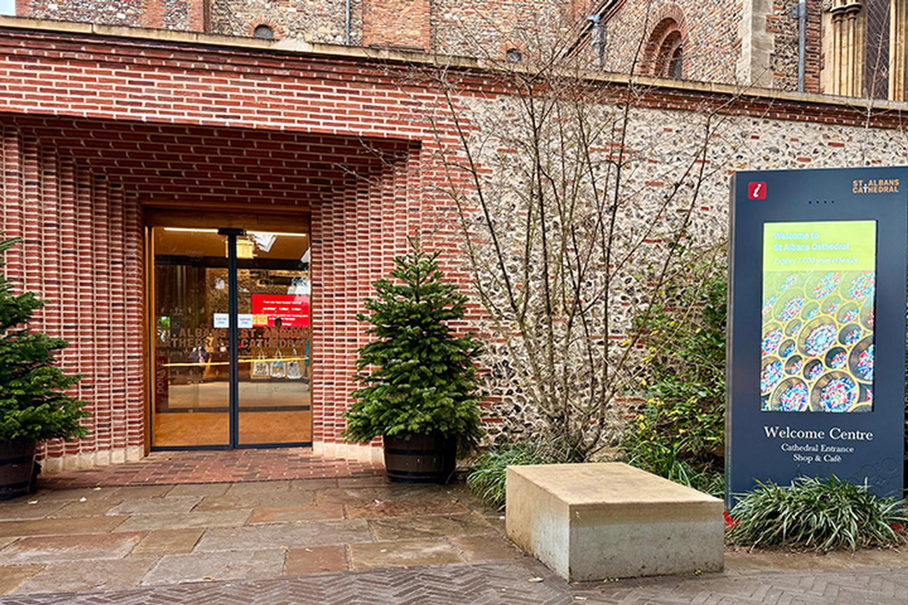 St Albans Cathedral Digital Sign